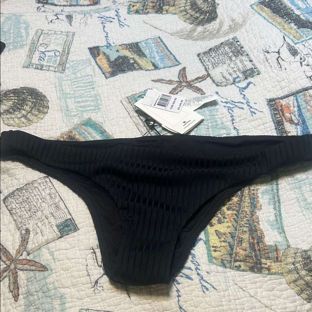 Rip Curl Black Bikini Bottom